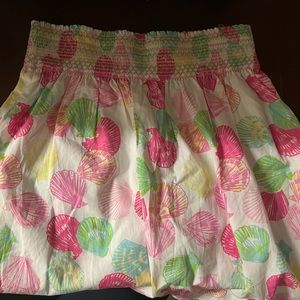 Lilly Pulitzer Size 12 Girls Shell Skirt